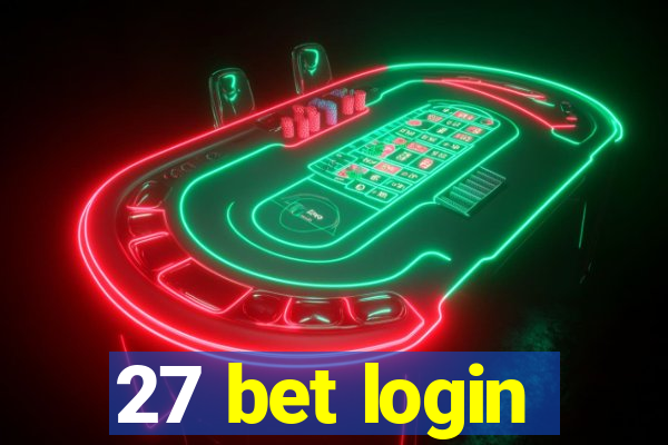 27 bet login