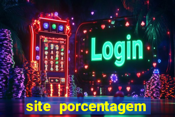 site porcentagem slots pg