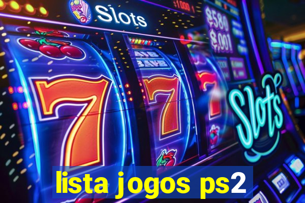 lista jogos ps2