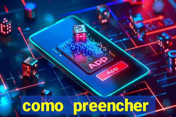 como preencher recibo de pagamento