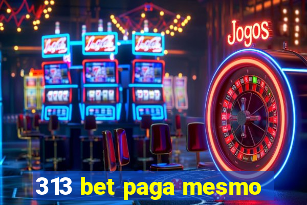 313 bet paga mesmo