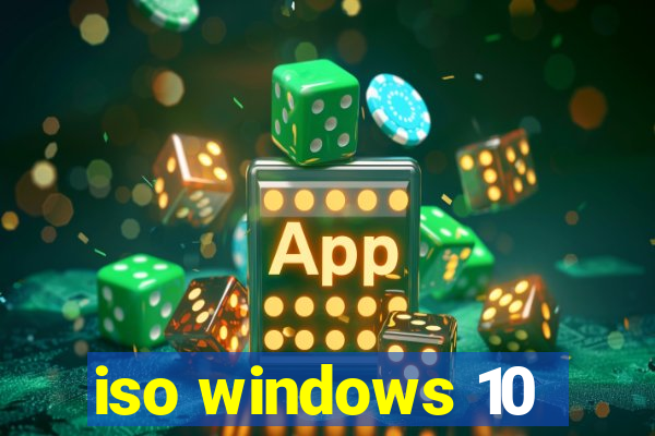 iso windows 10