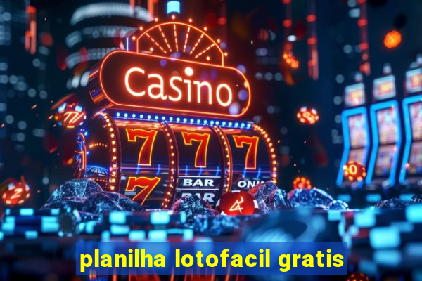 planilha lotofacil gratis