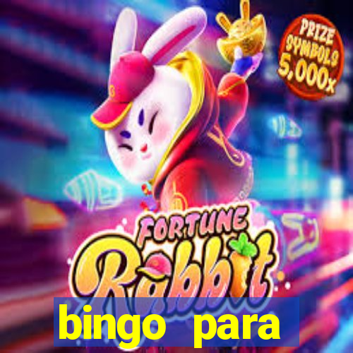 bingo para despedida de solteira para imprimir