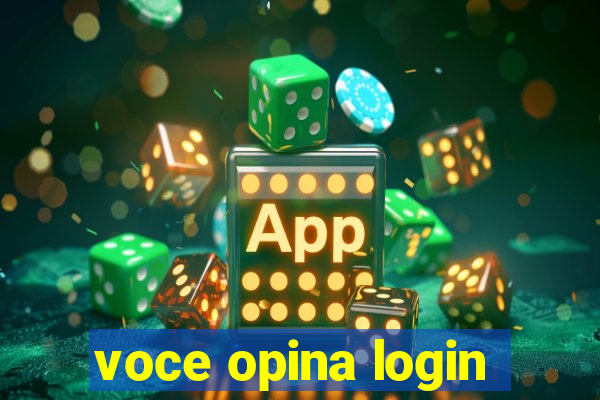 voce opina login