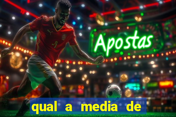 qual a media de escanteio por jogo