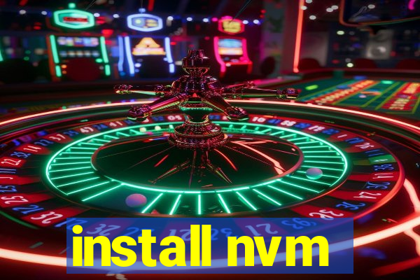 install nvm