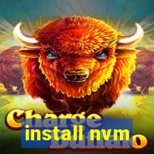 install nvm