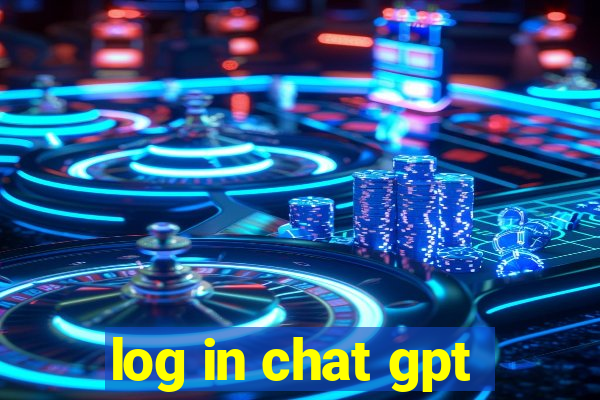 log in chat gpt