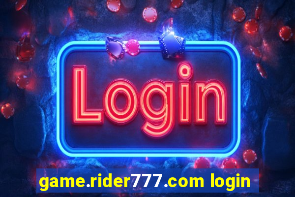 game.rider777.com login