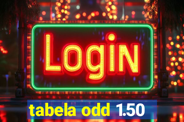 tabela odd 1.50