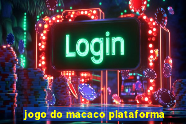 jogo do macaco plataforma