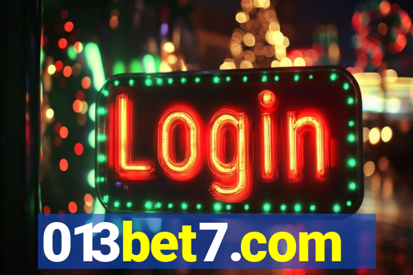 013bet7.com