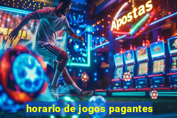 horario de jogos pagantes