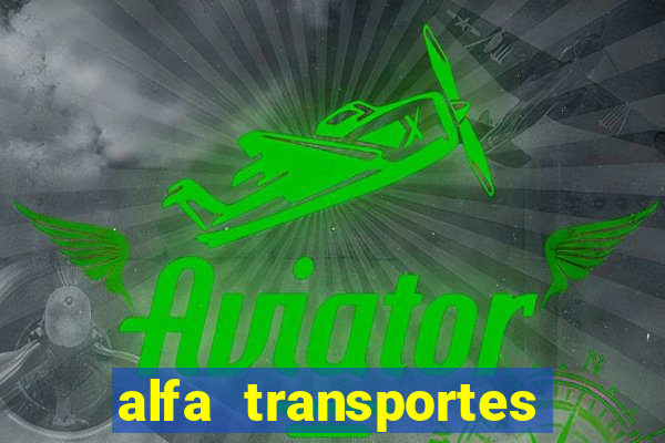 alfa transportes novo hamburgo