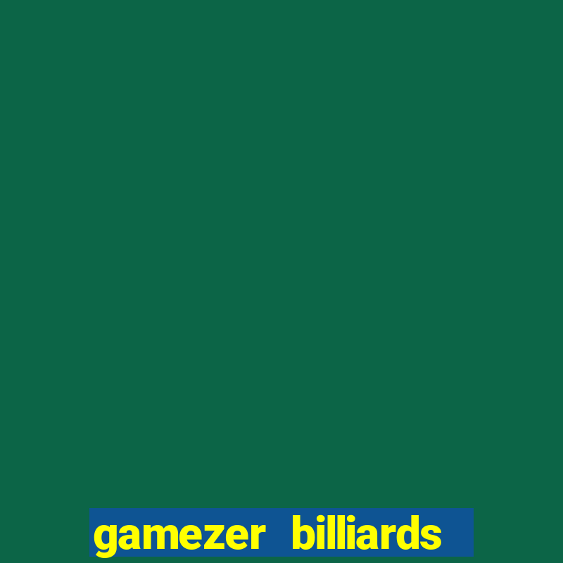 gamezer billiards online games grátis