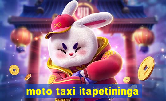 moto taxi itapetininga