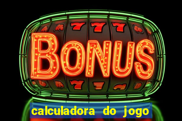 calculadora do jogo do bicho