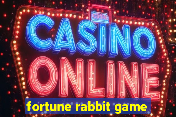 fortune rabbit game