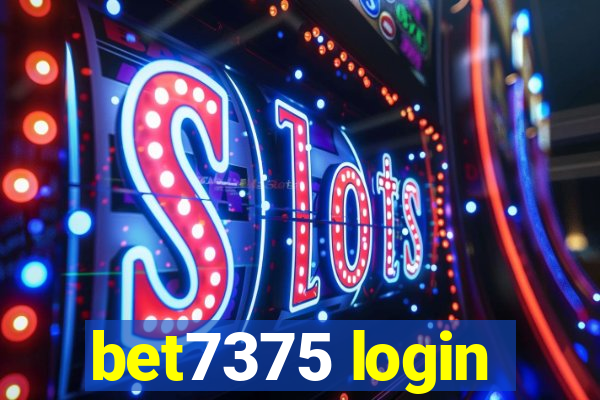 bet7375 login