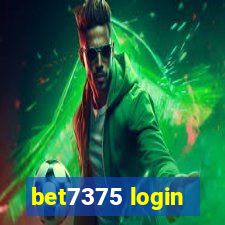 bet7375 login