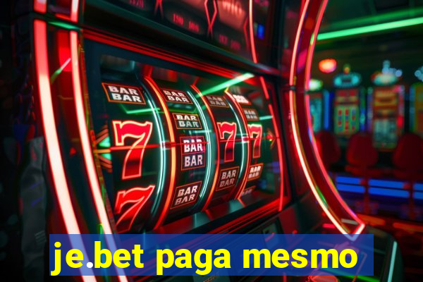 je.bet paga mesmo