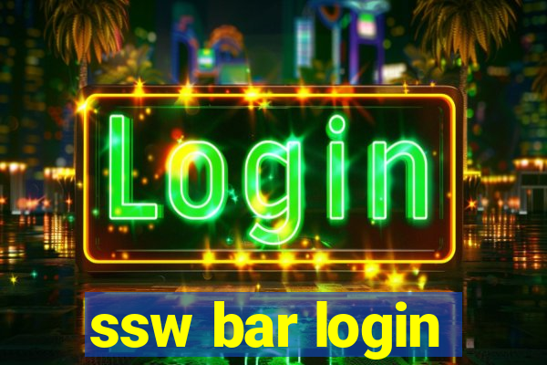 ssw bar login