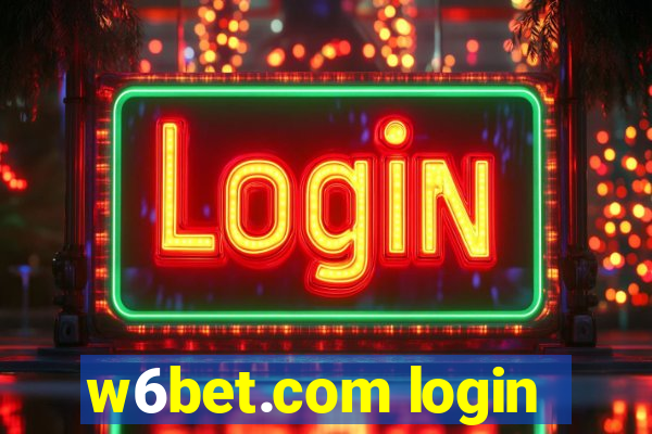 w6bet.com login