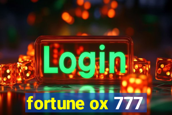 fortune ox 777