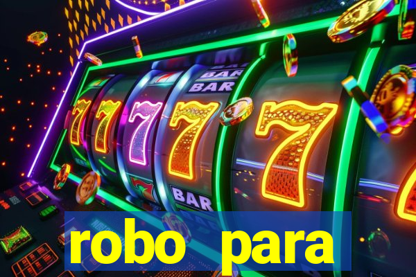 robo para plataforma de jogos