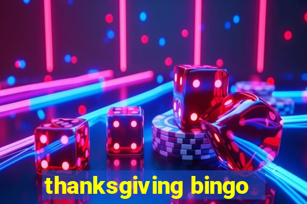 thanksgiving bingo