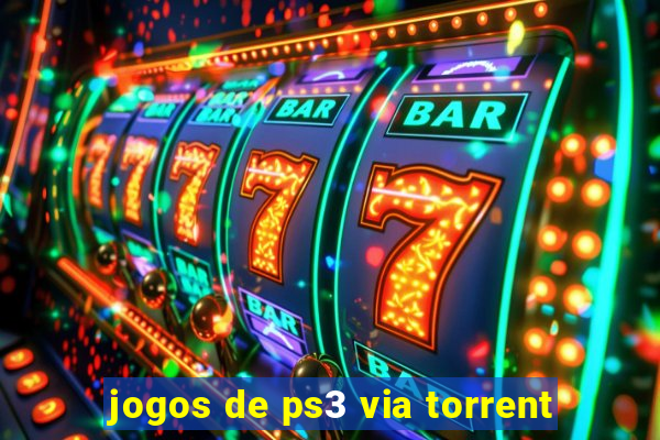 jogos de ps3 via torrent