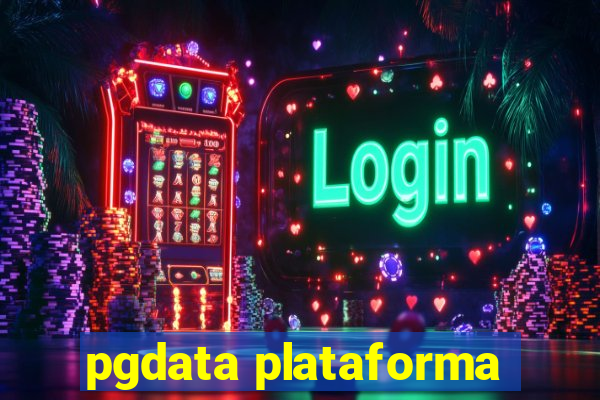 pgdata plataforma