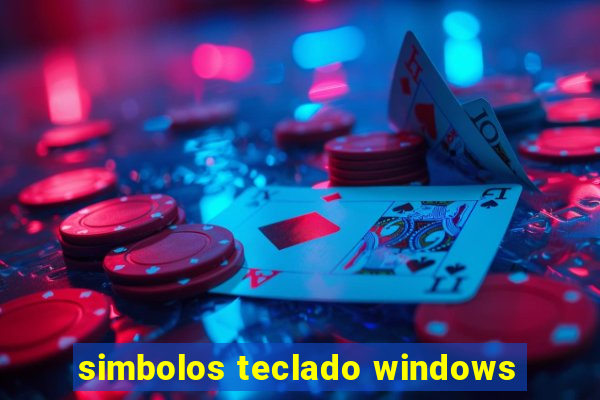 simbolos teclado windows