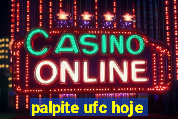 palpite ufc hoje