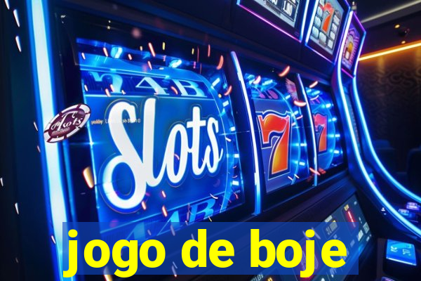 jogo de boje