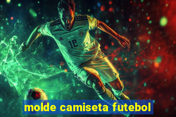 molde camiseta futebol