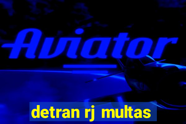 detran rj multas