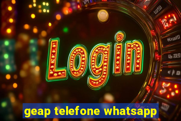 geap telefone whatsapp