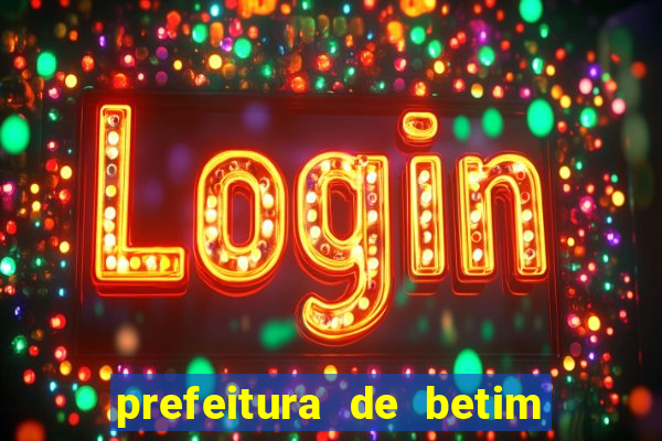 prefeitura de betim contracheque online