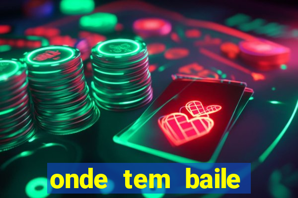 onde tem baile hoje em joinville