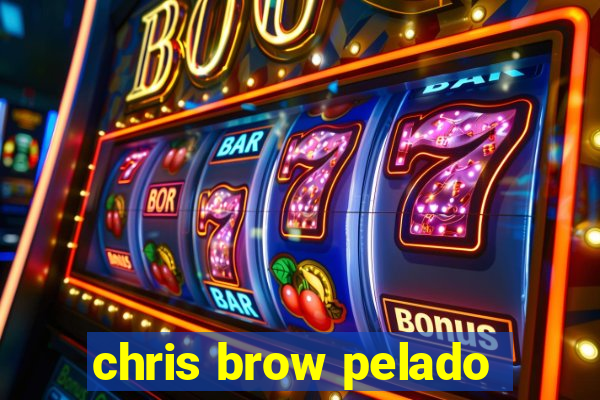 chris brow pelado