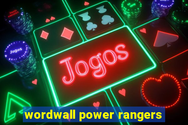 wordwall power rangers