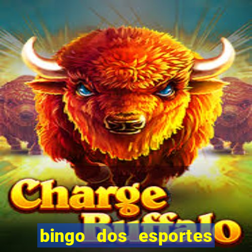 bingo dos esportes para imprimir