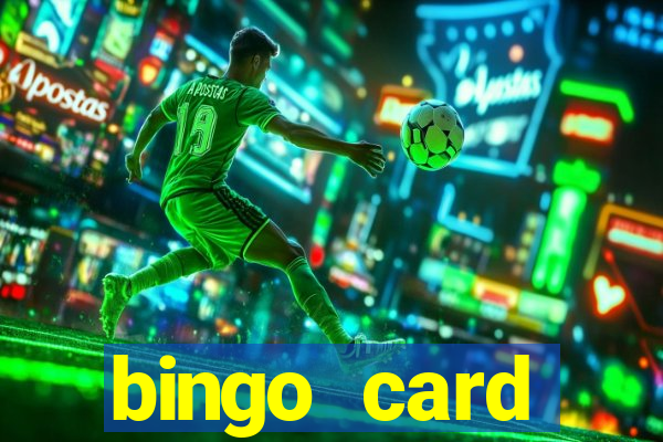 bingo card generator with pictures