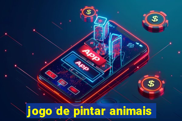 jogo de pintar animais