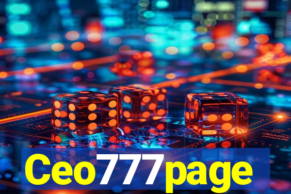 Ceo777page