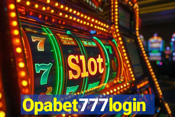 Opabet777login