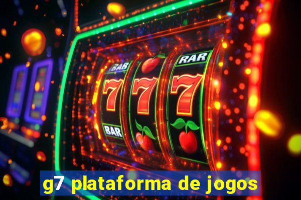 g7 plataforma de jogos