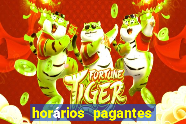 horários pagantes fortune tiger madrugada